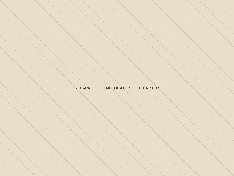 Reparație calculator și laptop
